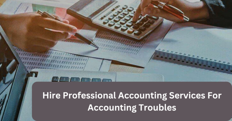 Hire Professional Accounting Services For Accounting Troubles