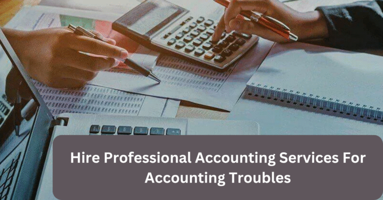 Hire Professional Accounting Services For Accounting Troubles