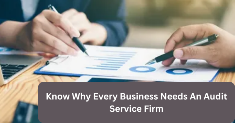 Know Why Every Business Needs An Audit Service Firm