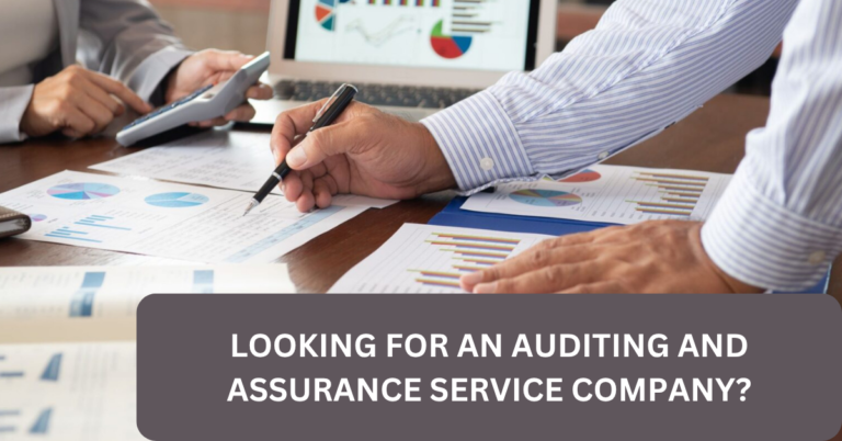 LOOKING FOR AN AUDITING AND ASSURANCE SERVICE COMPANY?