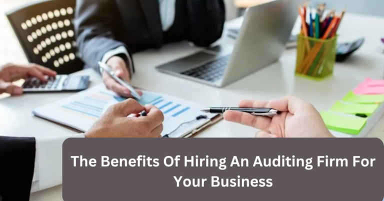 The Benefits Of Hiring An Auditing Firm For Your Business