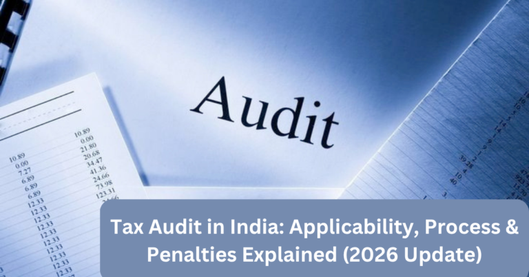 Tax Audit in India: Applicability, Process & Penalties Explained (2026 Update)